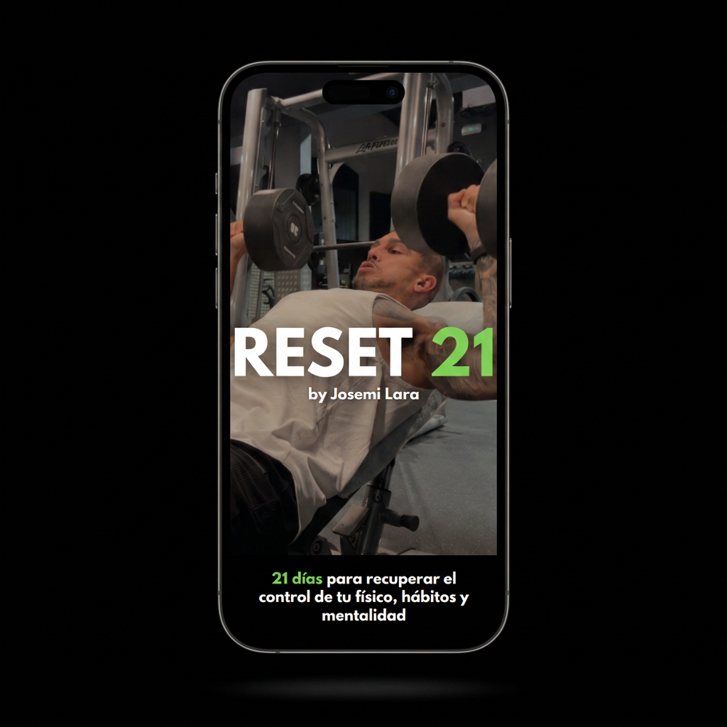 RESET 21 portada en móvil